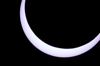 Eclipse through telescope