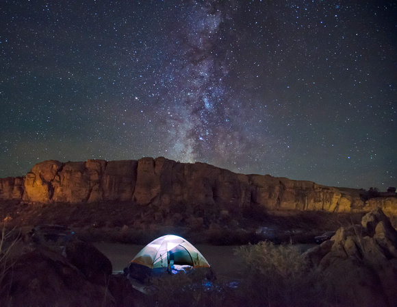 Chaco Canyon campground